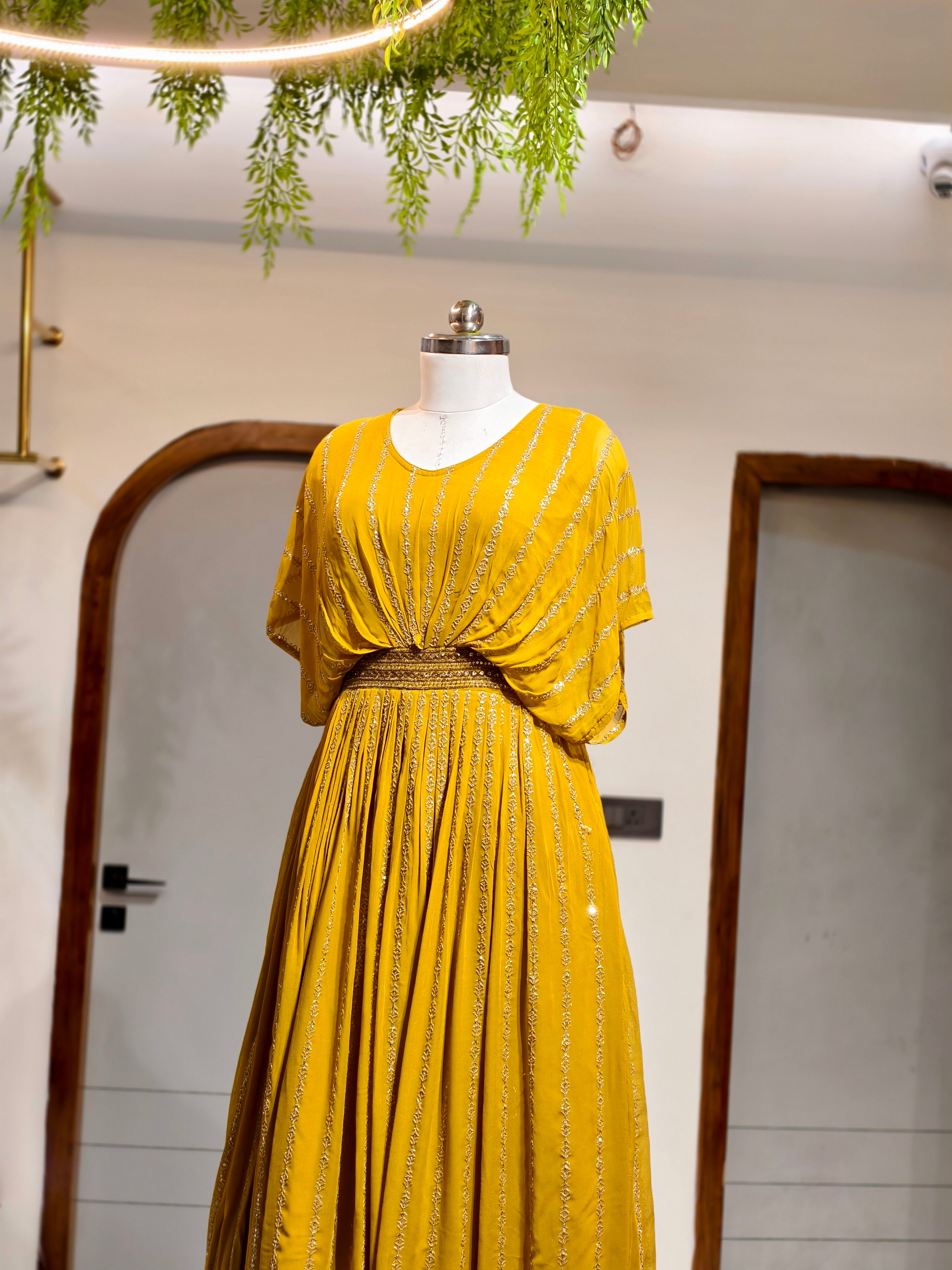 Mustard Grace Gown