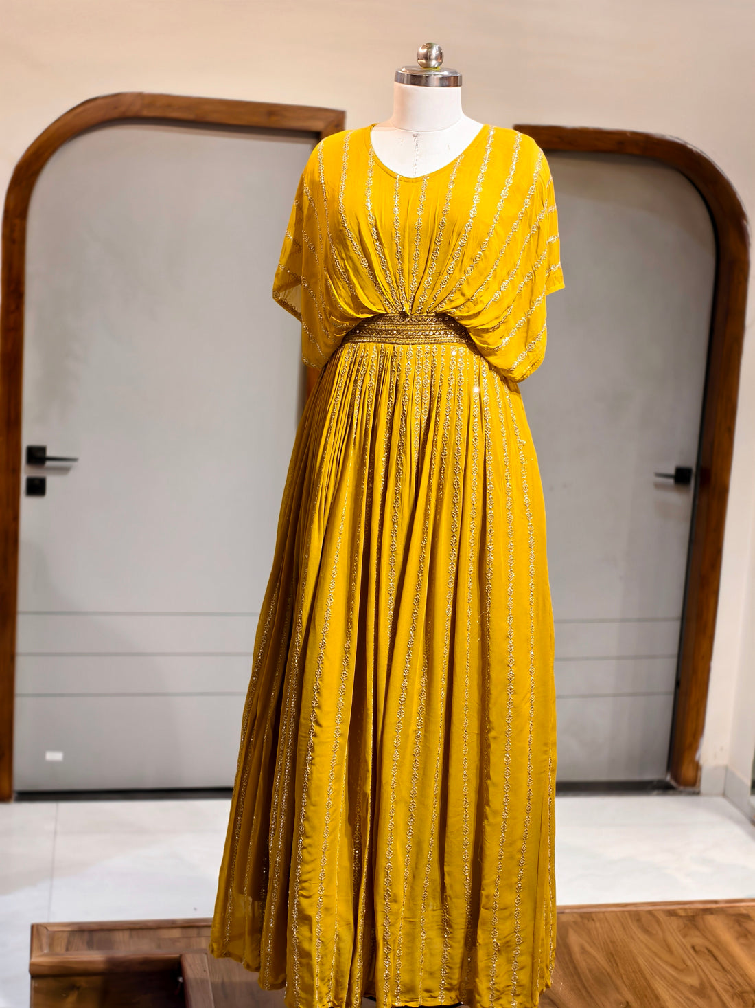 Mustard Grace Gown