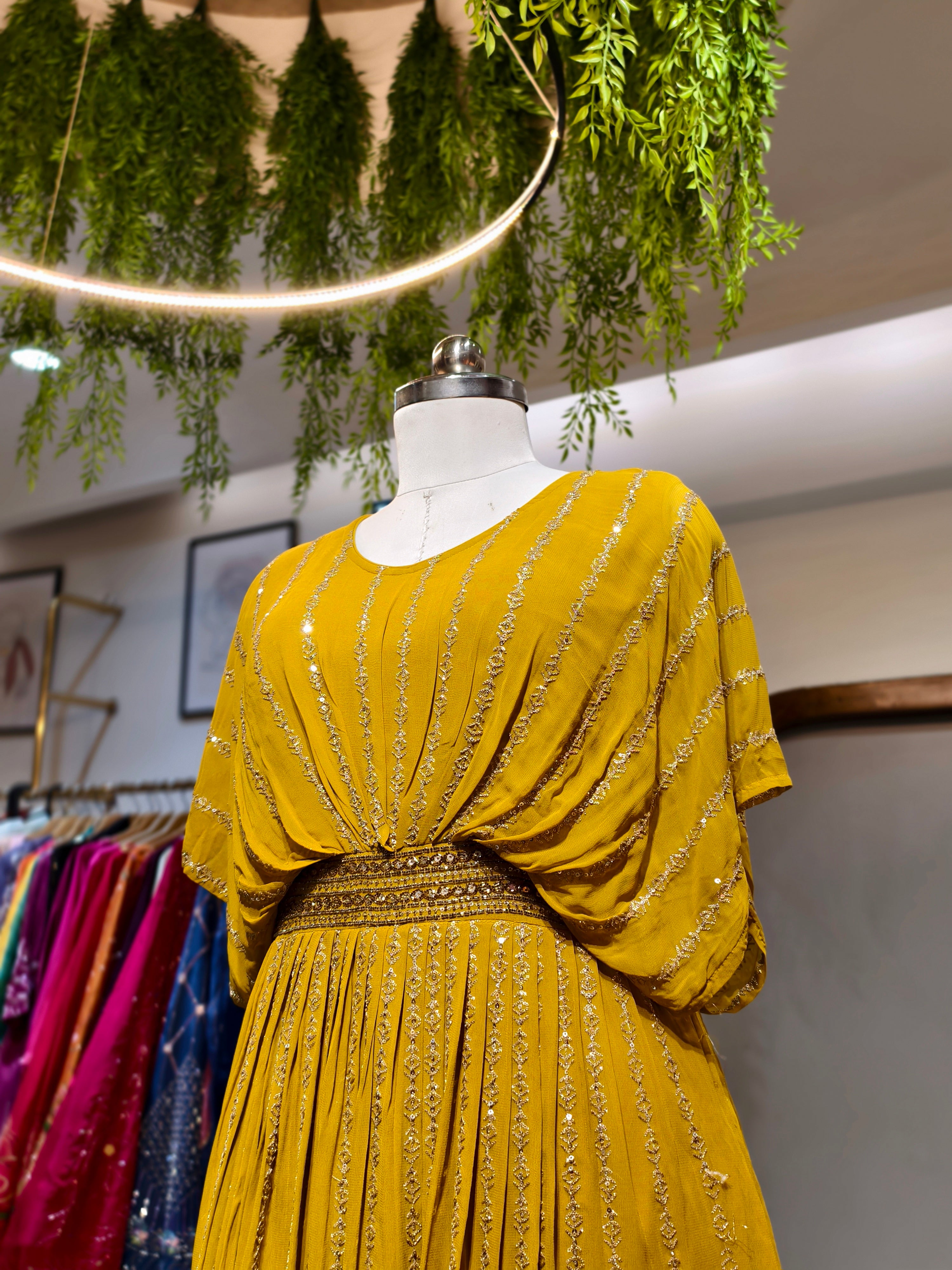 Mustard Grace Gown