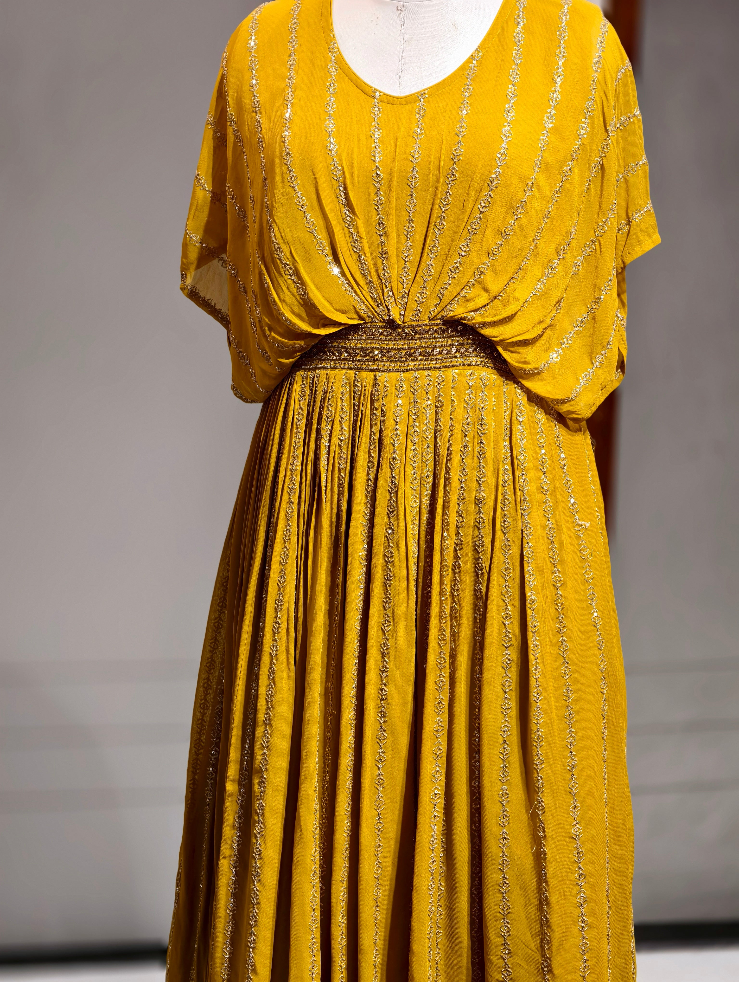Mustard Grace Gown