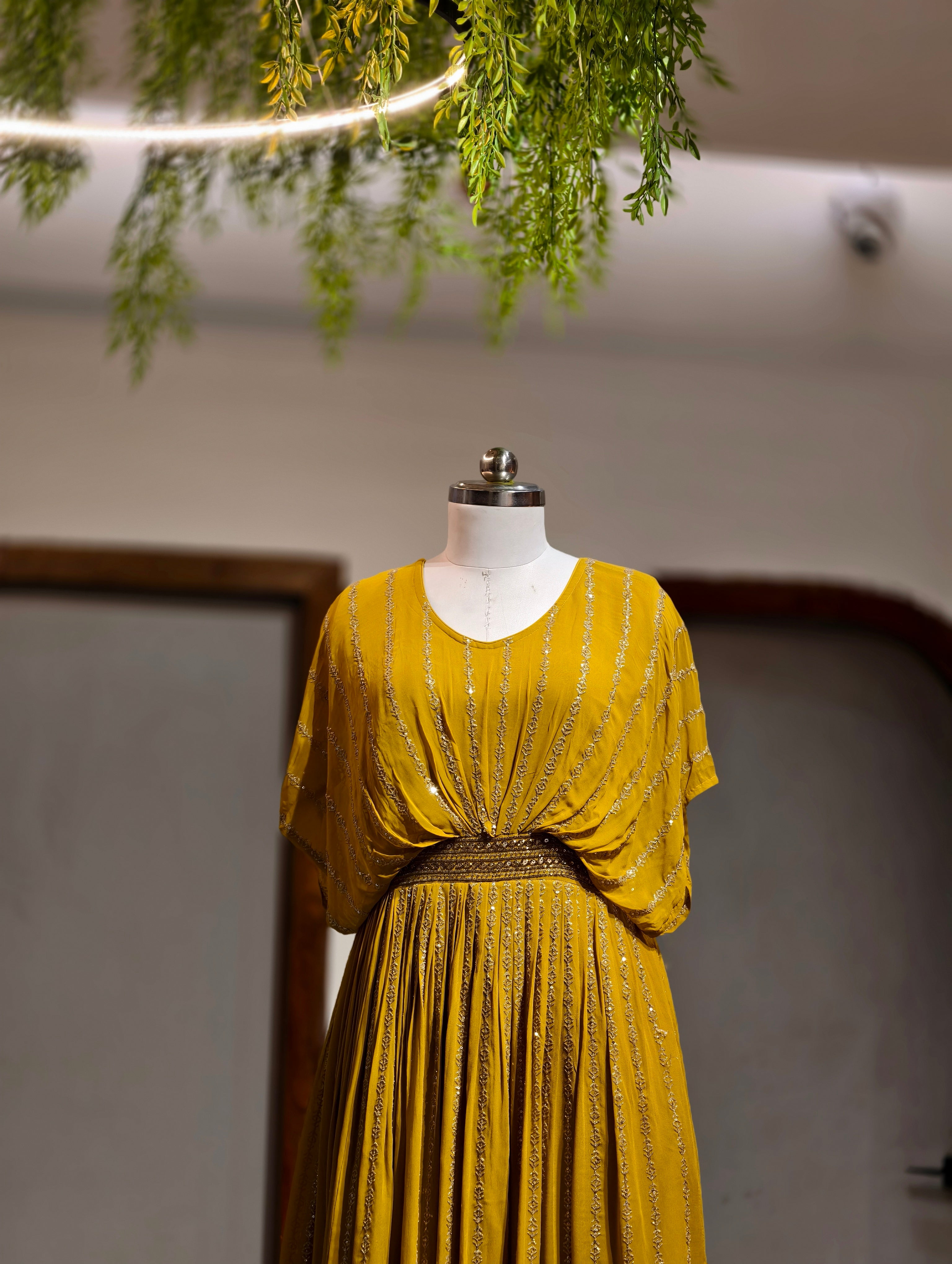 Mustard Grace Gown