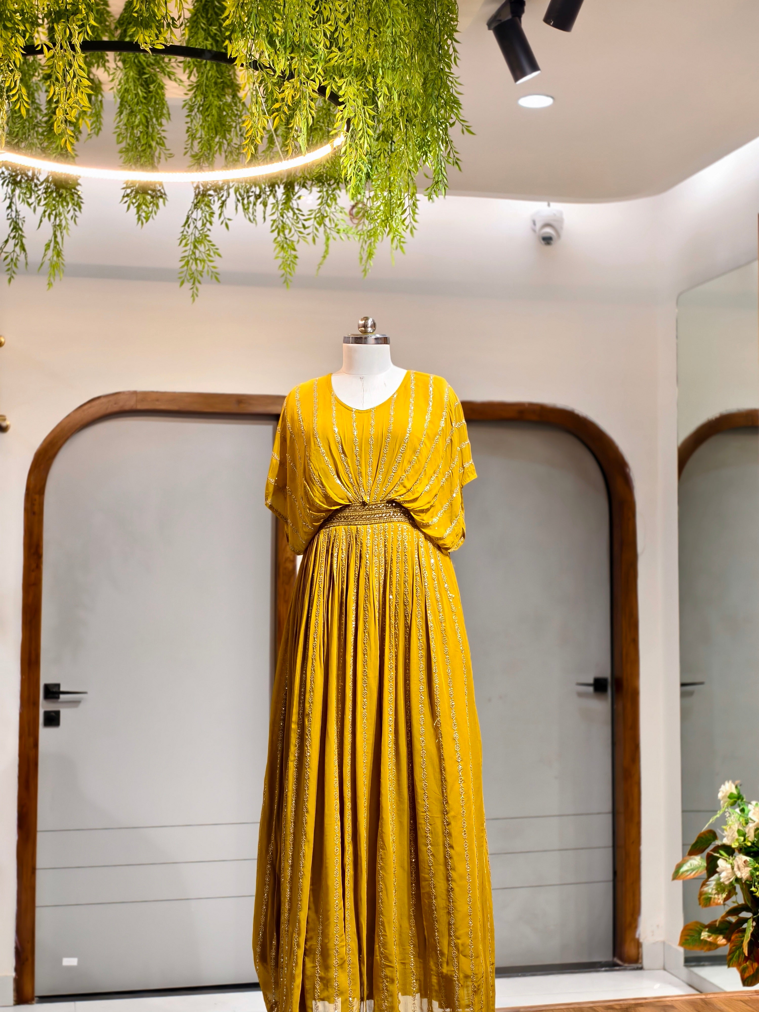 Mustard Grace Gown