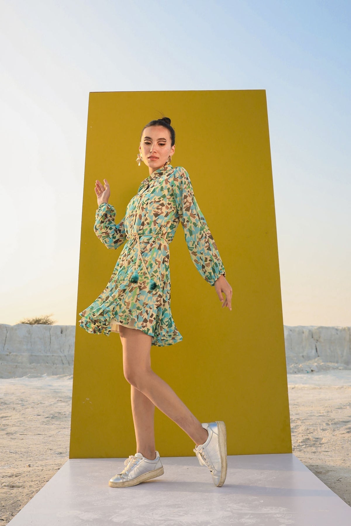 LEOPARD PRINT DRESS