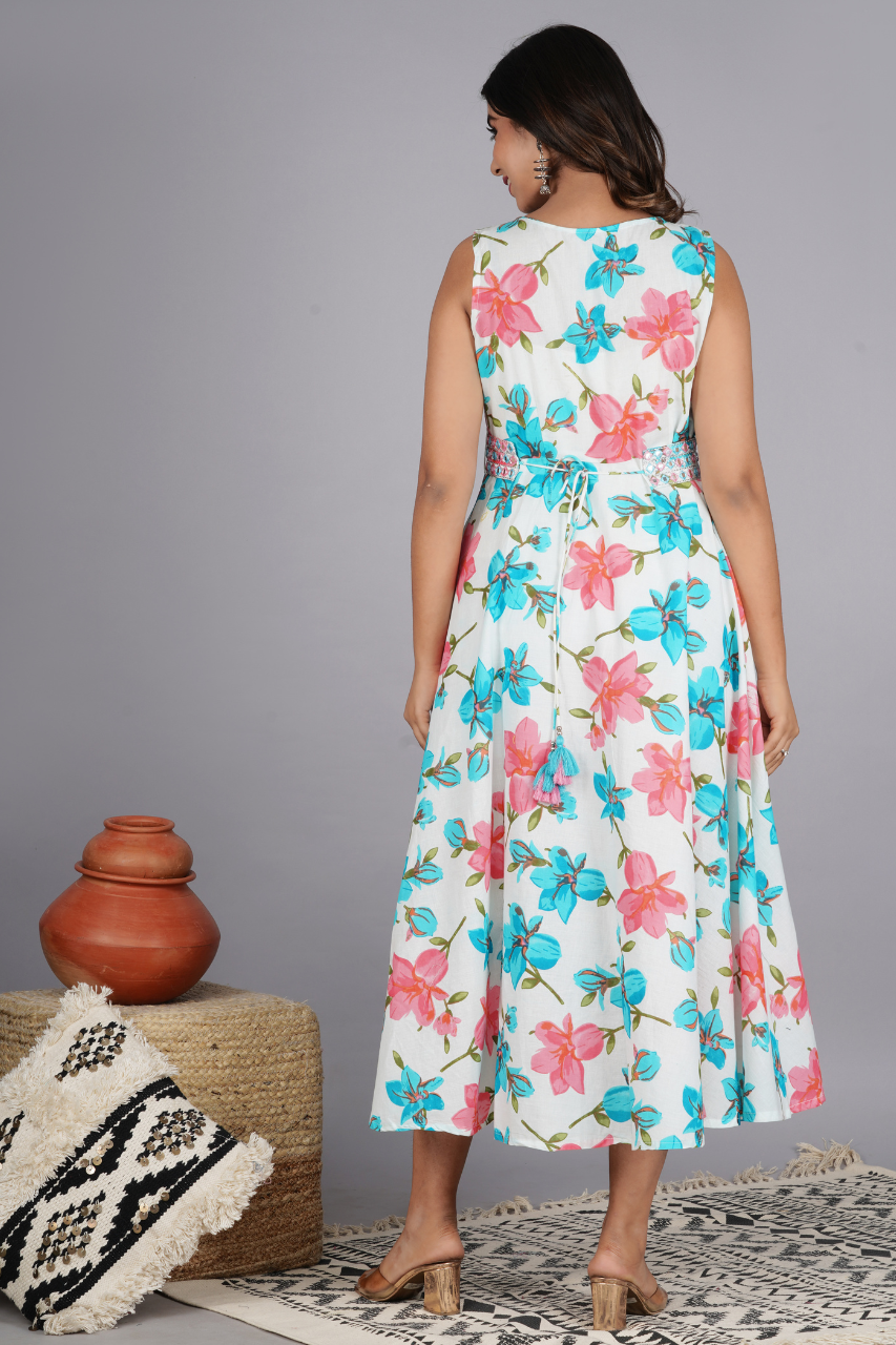 Floral Pattern Dress