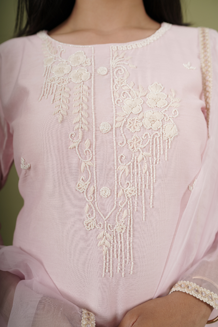 Pastel Pink Suit Set