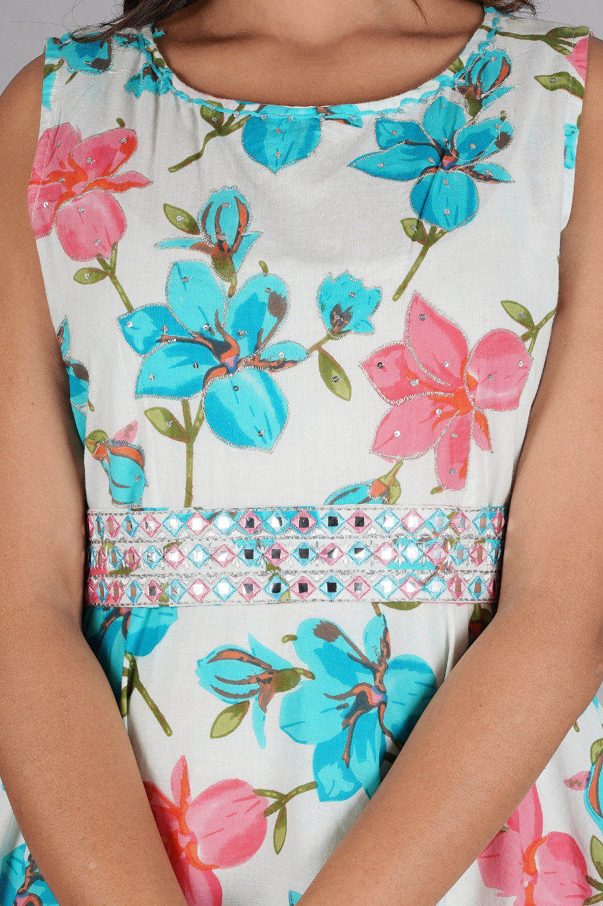 Floral Pattern Dress