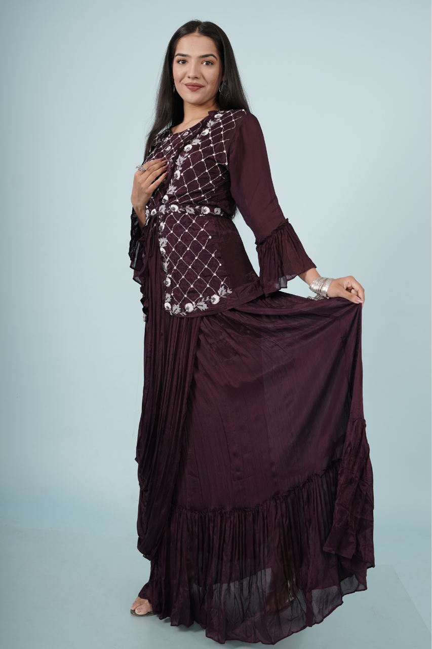 Jacket Gown
