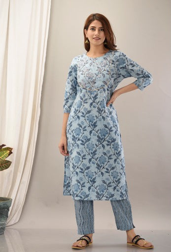 Blue Suit Set